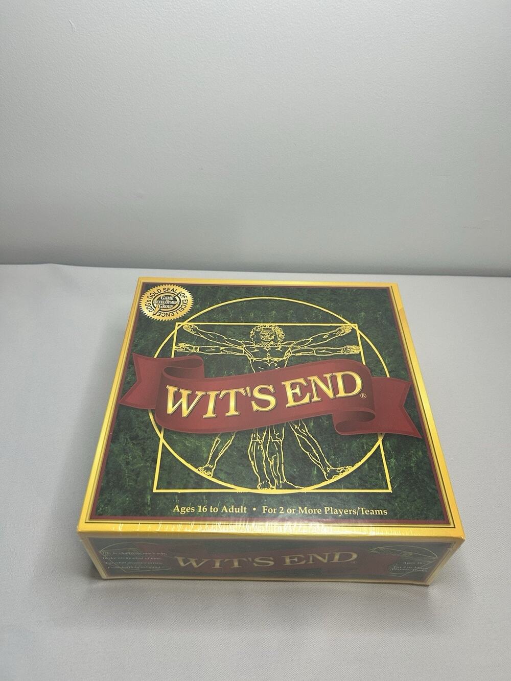 Wit’s End Board Game 2018 Edition Trivia Strategy New Sealed Adult Party
